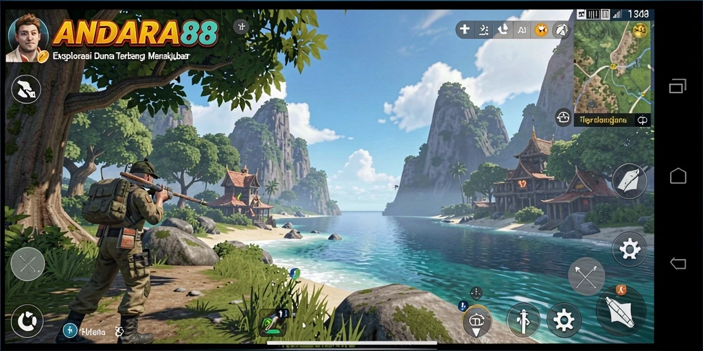 Gameplay ANDARA88 yang menakjubkan dalam dunia terbuka.
