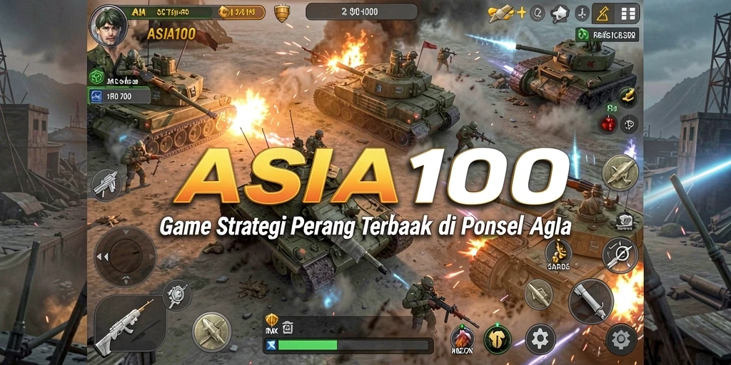 Gameplay seru dalam ASIA100 dengan strategi mendalam.