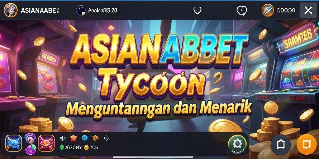 Tangkapan layar ASIANABET menampilkan gameplay menarik dalam membangun kerajaan bisnis.