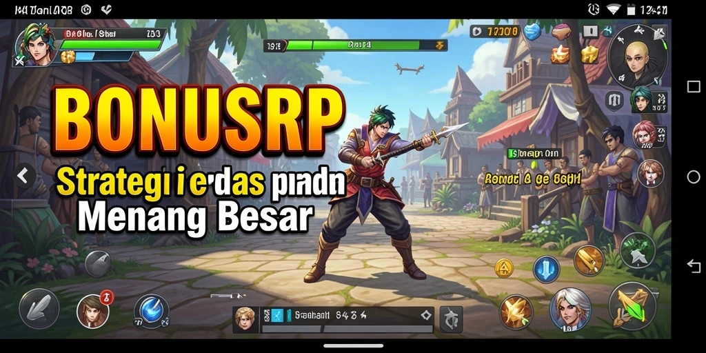 Gambaran gameplay menegangkan dari BONUSRP yang penuh strategi.