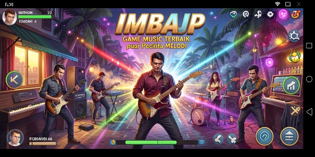 Tampilan gameplay IMBAJP yang seru dan interaktif.