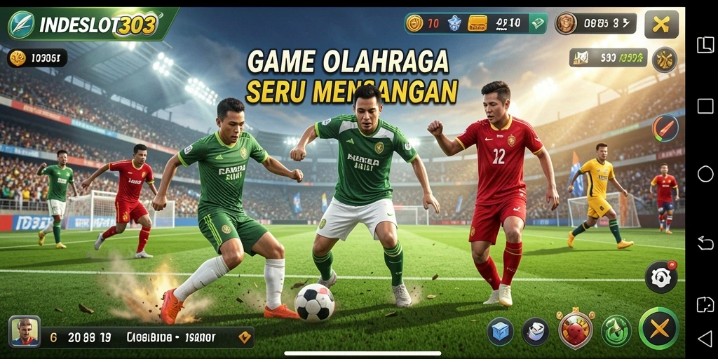 Gameplay menarik dari INDESLOT303 yang menunjukkan berbagai olahraga.