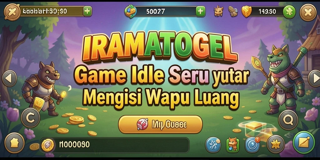 Tampilan gameplay IRAMATOGEL yang menarik dan penuh warna.