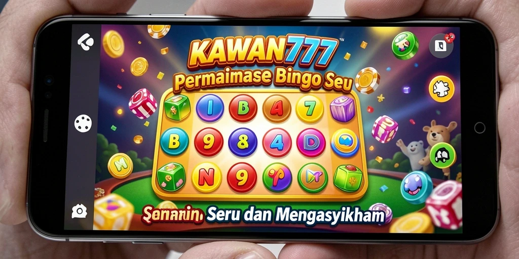 Tampilan menarik gameplay Bingo di KAWAN777.