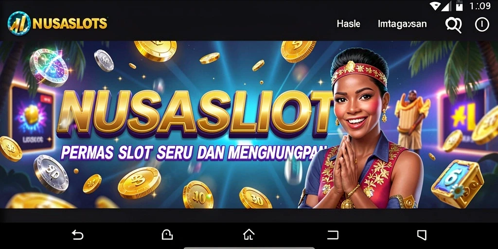 Gameplay NUSASLOTS yang menarik dan penuh warna.