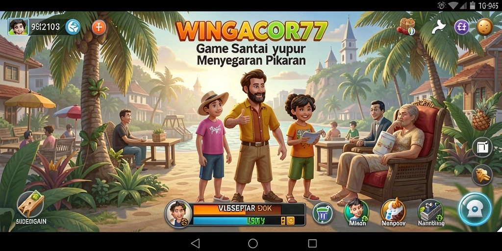 Tampilan gameplay yang seru dan menghibur dari WINGACOR77.