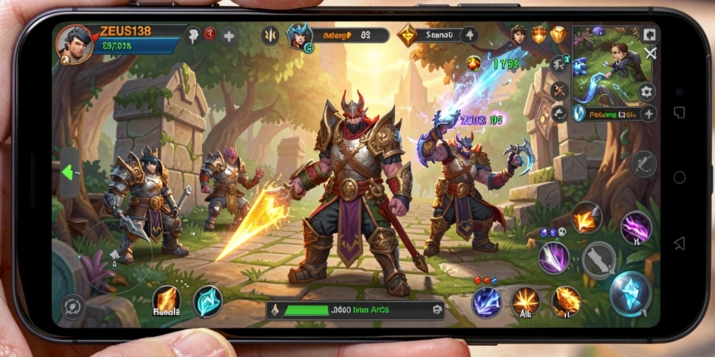 Gameplay menakjubkan dalam petualangan ARPG ZEUS138.